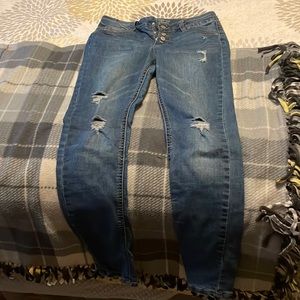 Girls size 14 skinny jeans